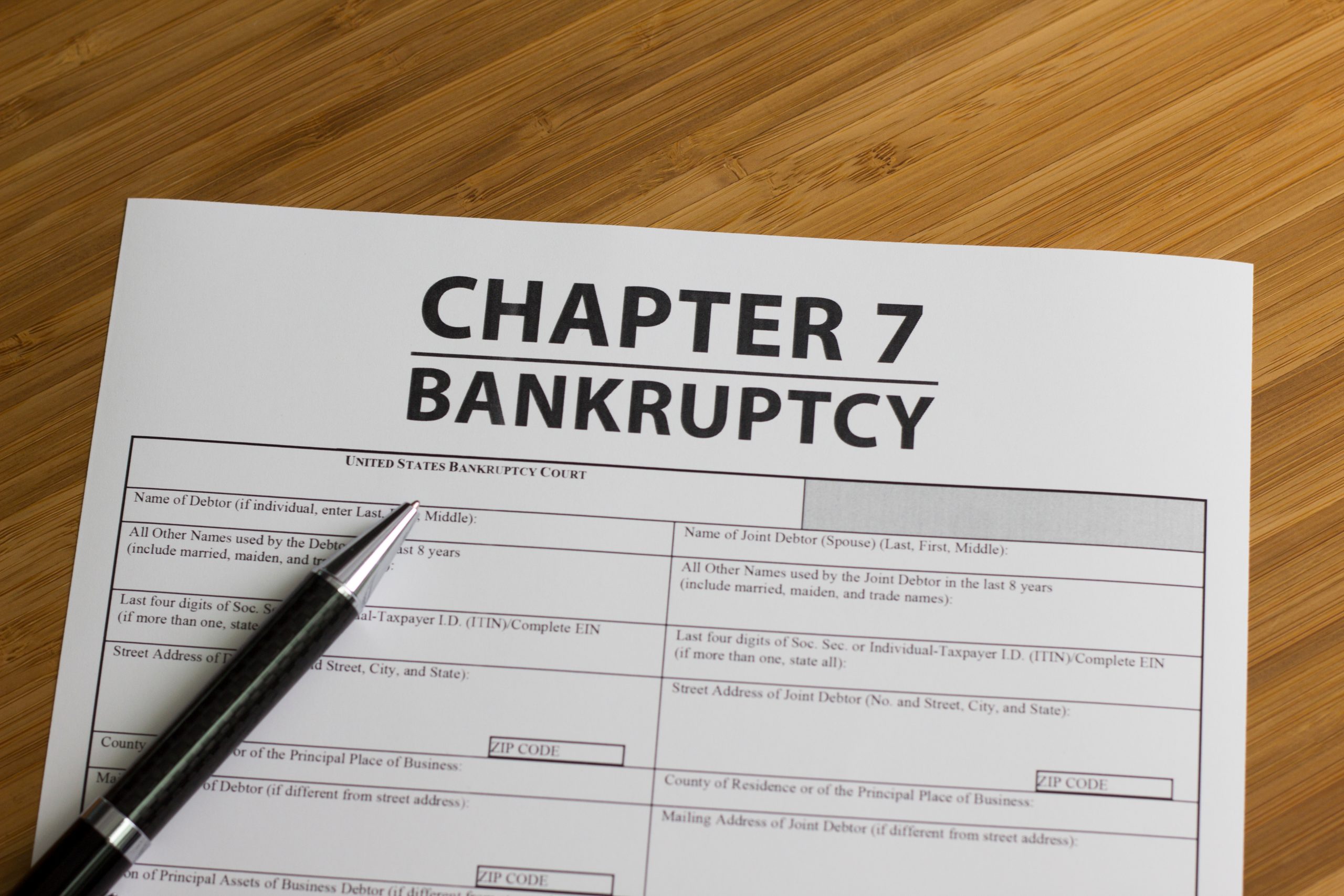what chapter 7 bankruptcy
